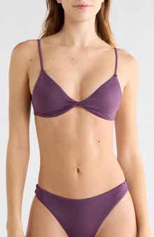Volcom Simply Seamless Twist Front Bikini Top