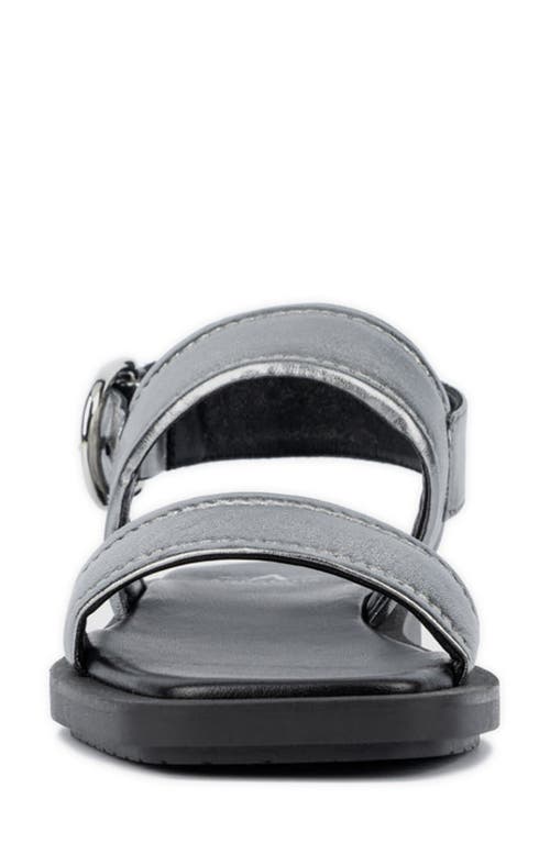 Aquatalia Joni Slingback Sandal In Anthracite
