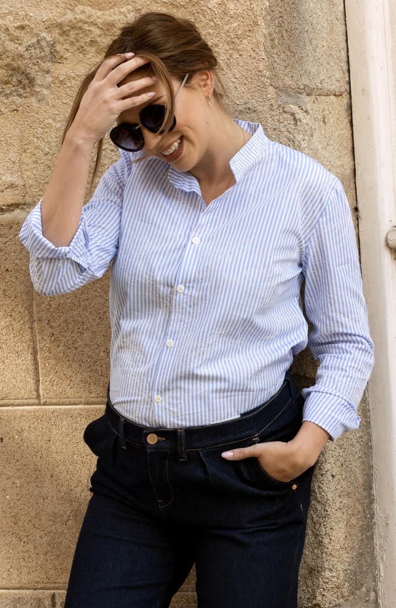 Cache Coeur Camille Button-Up Maternity/Nursing Top, Alternate, color,