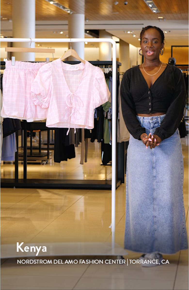 Hanna Tie Front Top & Shorts Set, sales video thumbnail