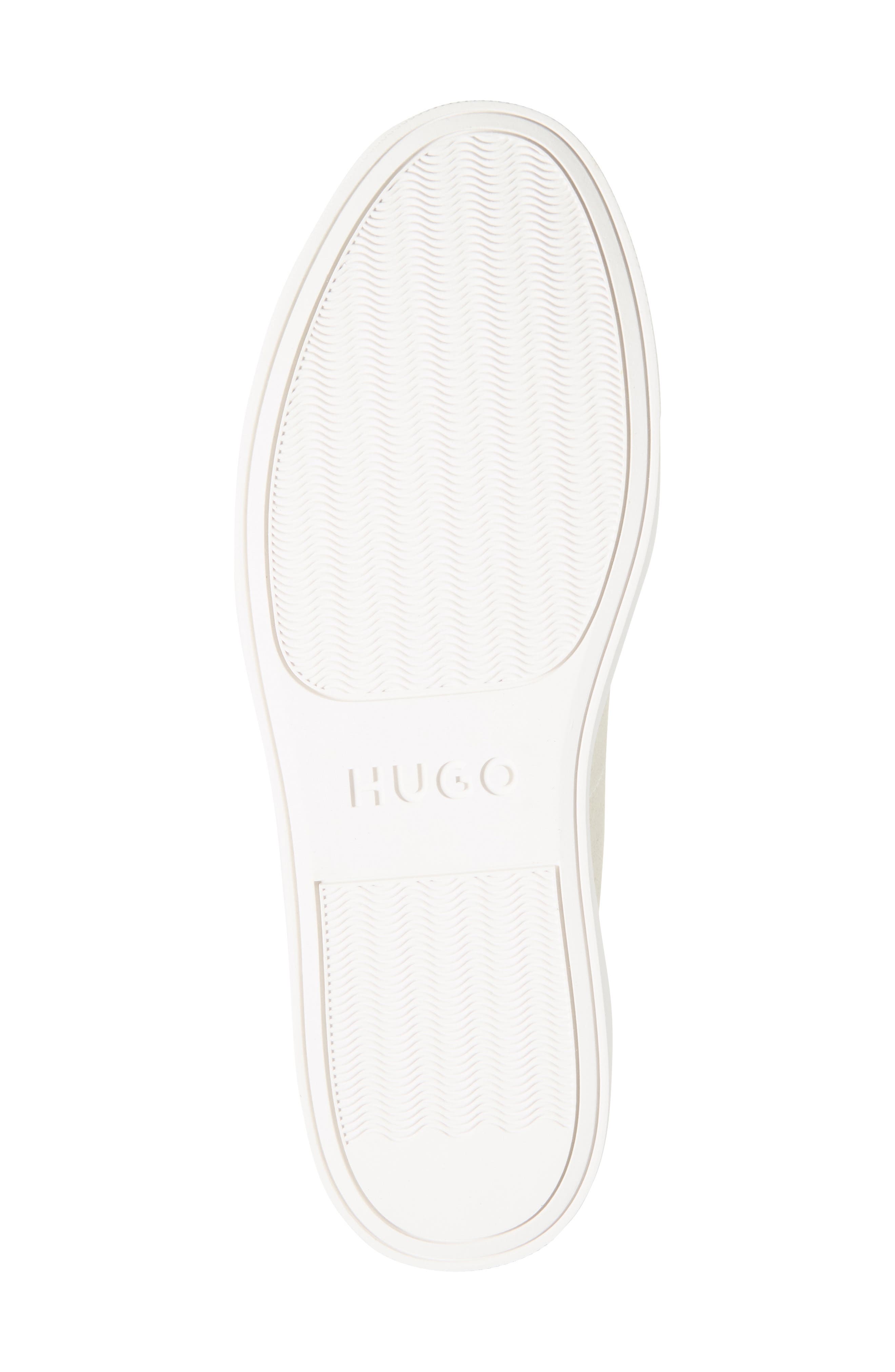 BOSS Morrie High Top Sneaker, Alternate, color, Open White