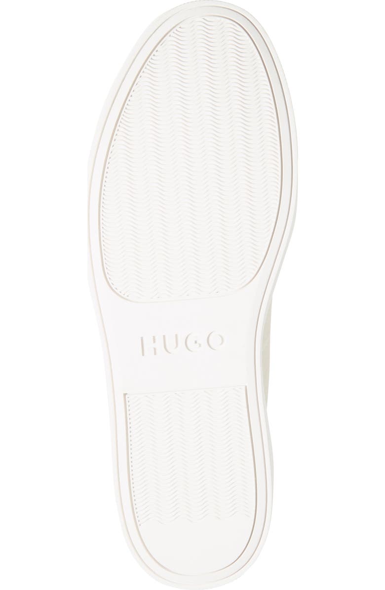 BOSS Morrie High Top Sneaker, Alternate, color, Open White