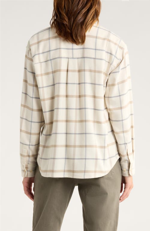 Free Fly Seawool Flannel Shirt In Neutral