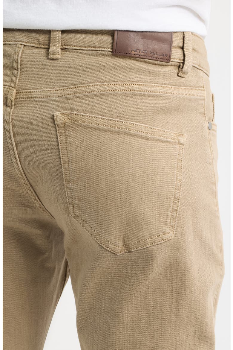 Fairfield Garment Dye Straight Fit Jeans, Alternate, color, KHAKI