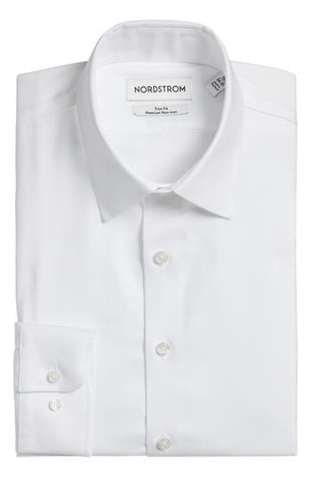 Nordstrom Trim Fit Premium Non-iron Dress Shirt