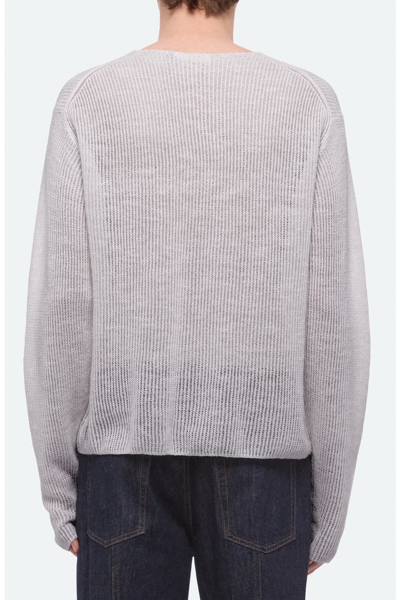 Texture Henley Sweater, Alternate, color, COOL GREY