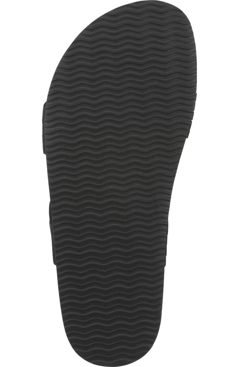White Mountain Footwear Halicore Slide Sandal, Alternate, color, Black/ Nubuck