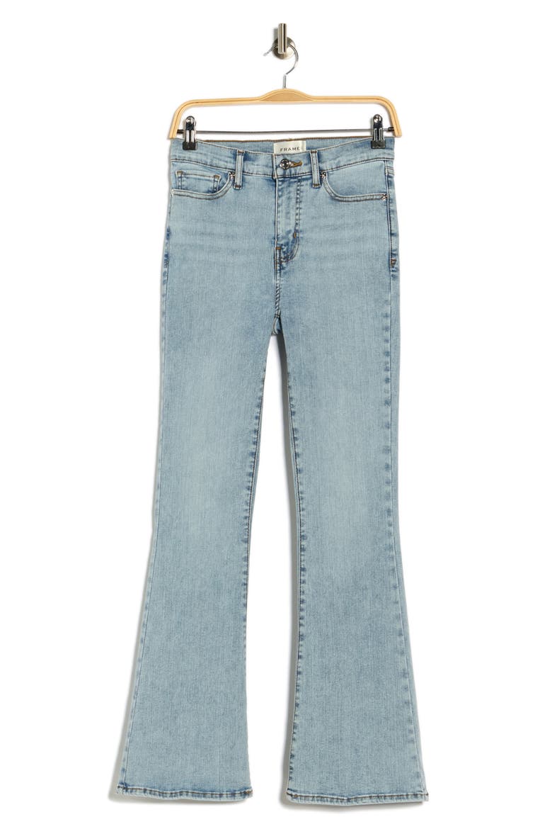 Le Easy Flare Leg Jeans, Alternate, color, ADAGIO