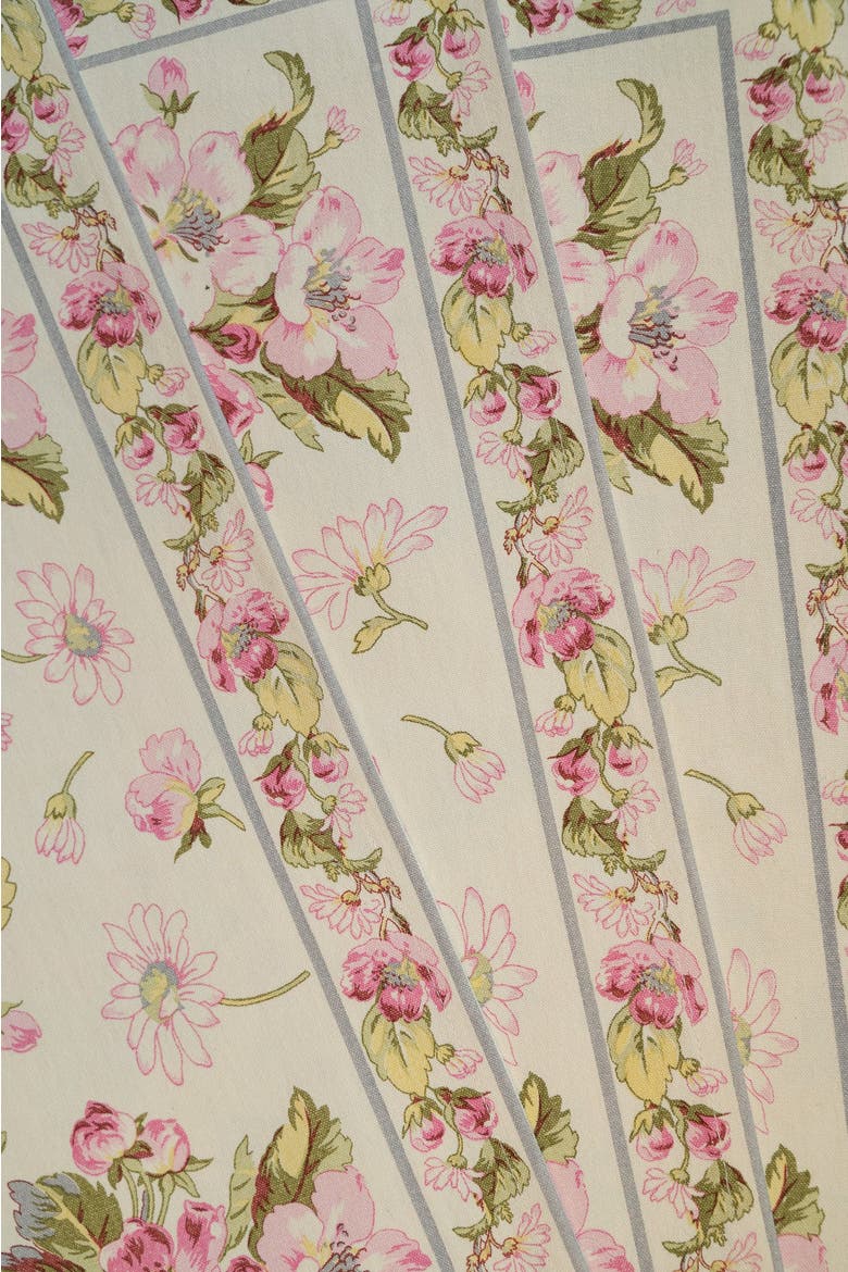 Apple Blossom Placemats, Set of 6, Alternate, color, Ivory