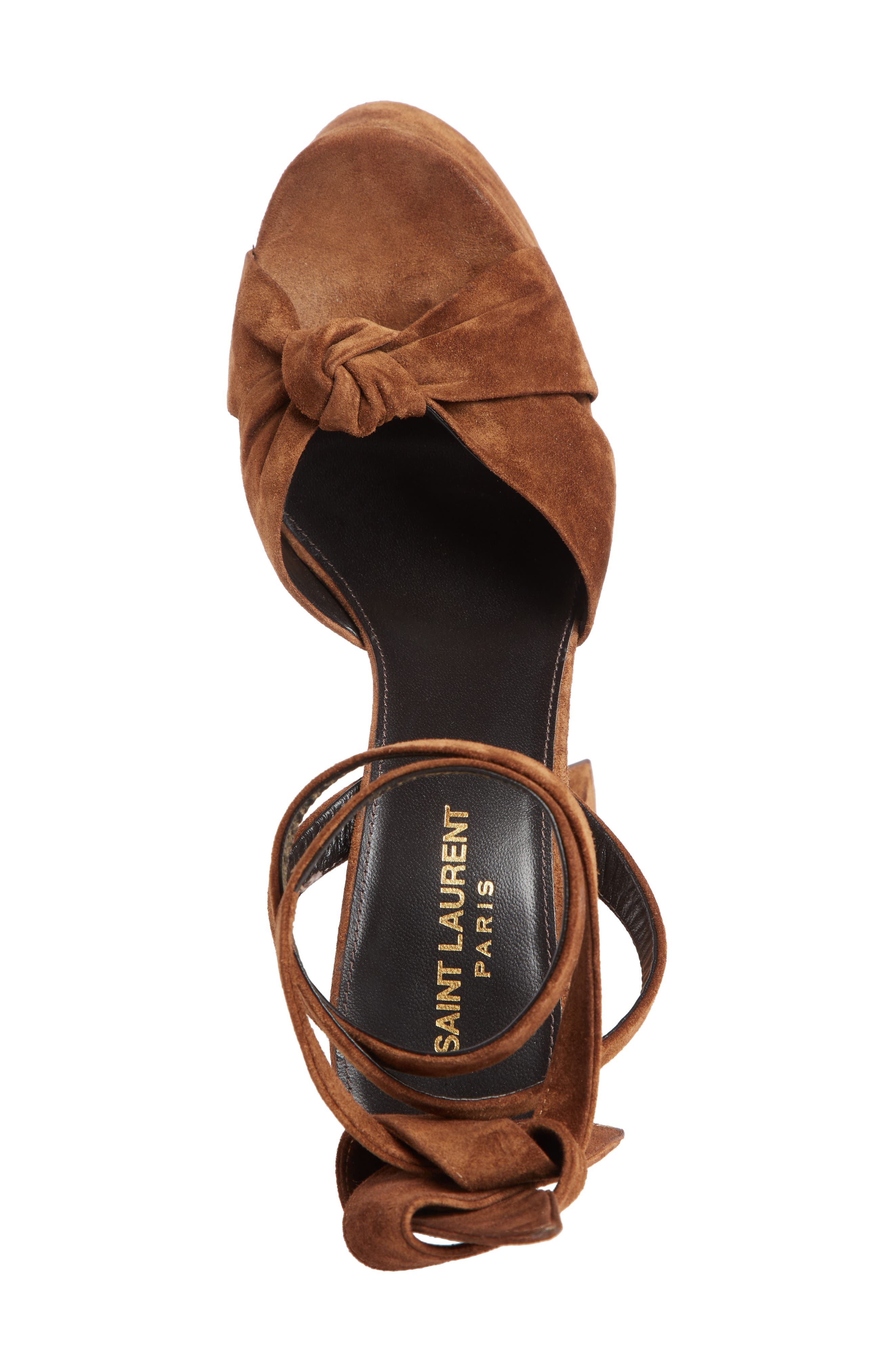 Saint Laurent Paige Platform Sandal, Alternate, color, 