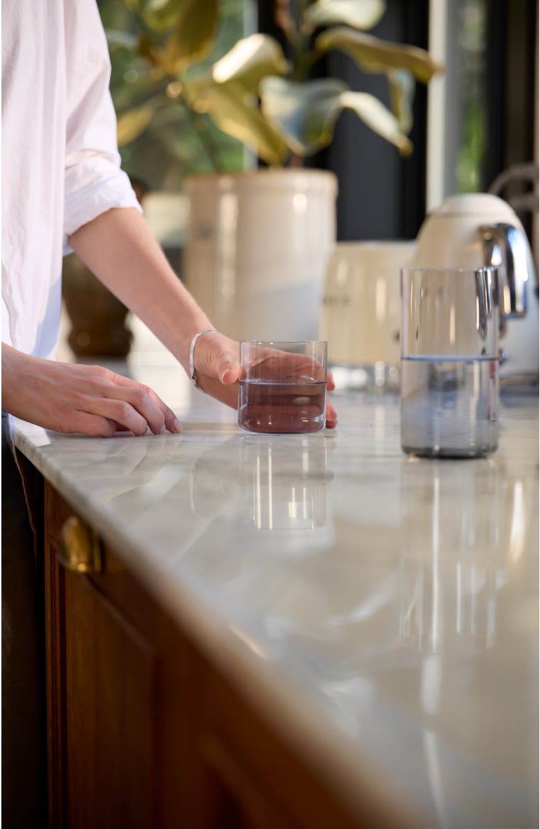 Fable Home Short Glasses Smoke Gray, Alternate, color, Smoke Gray