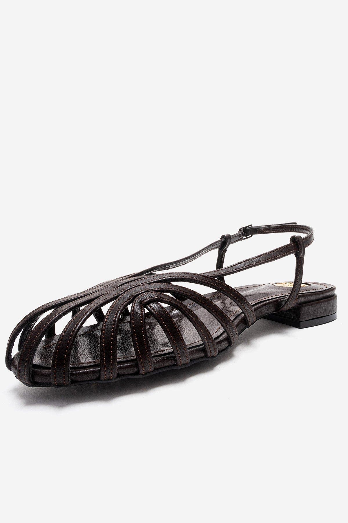 Liss Strap Sandal, Alternate, color, Brown