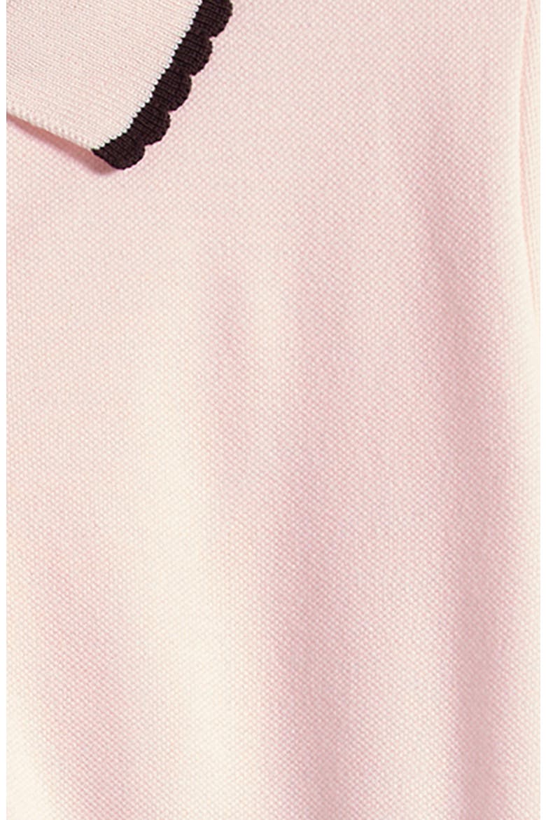 Kids' Cotton Piqué Polo Dress, Alternate, color, LIGHT PINK