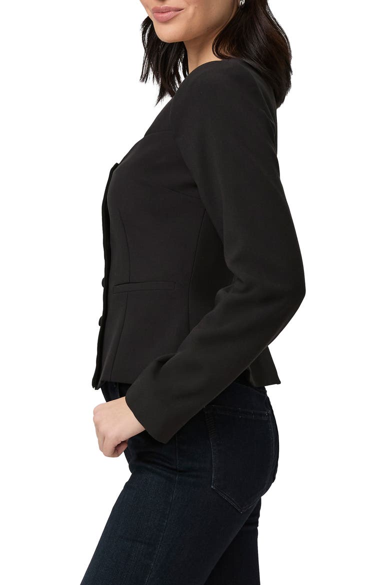 Rhea Button-Up Top, Alternate, color, BLACK
