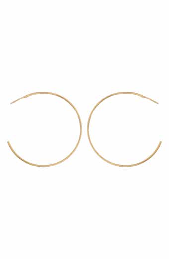 Panacea Thin Hoop Earrings