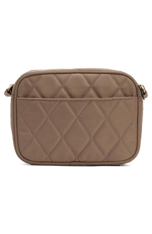 Barbour Quilted Nylon Crossbody Bag In Neutral