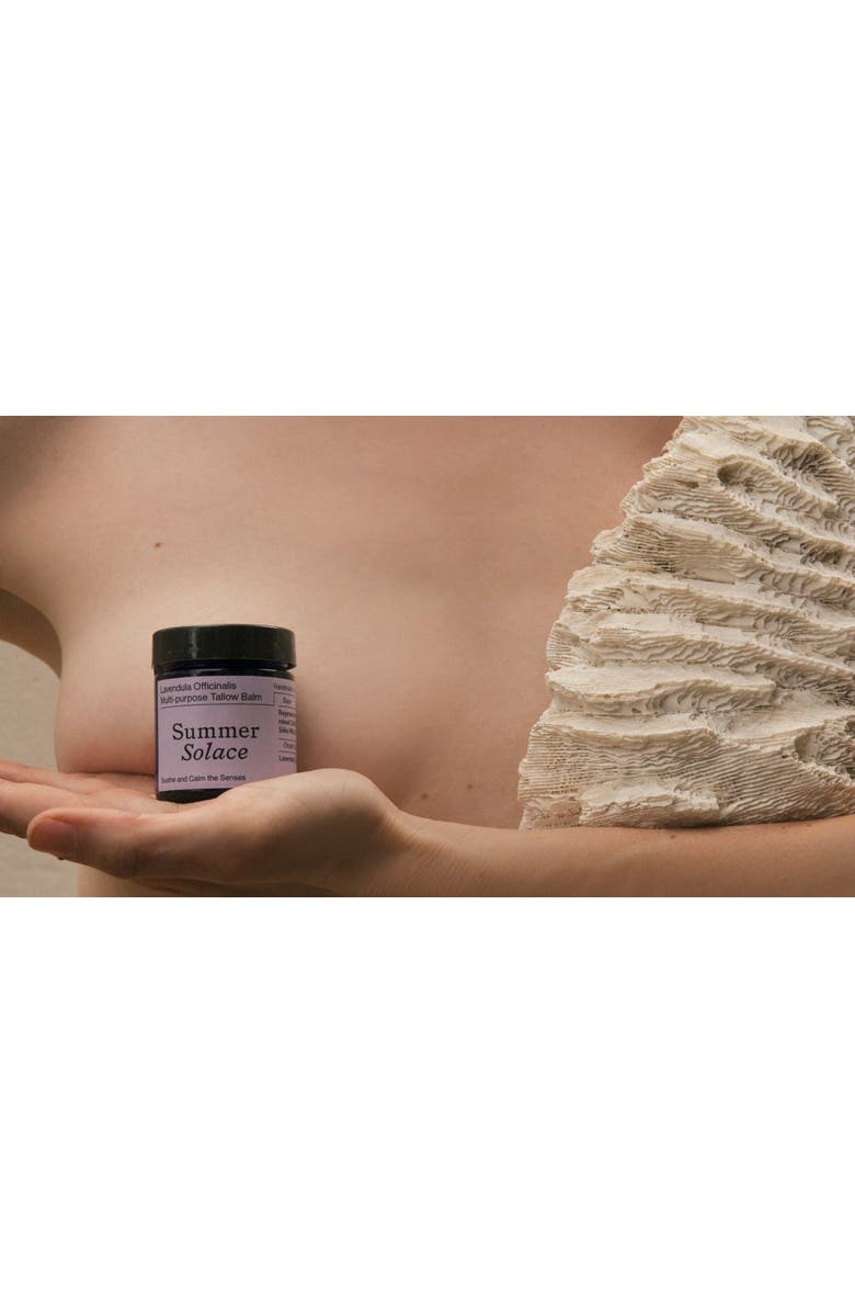 Summer Solace Tallow Lavendula Officinalis Balm Regenerative Tallow, Alternate, color, Dark Blue