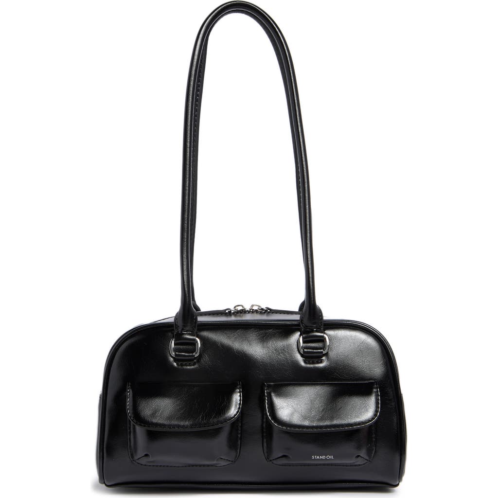 Stand Oil Chubby Bag In Black