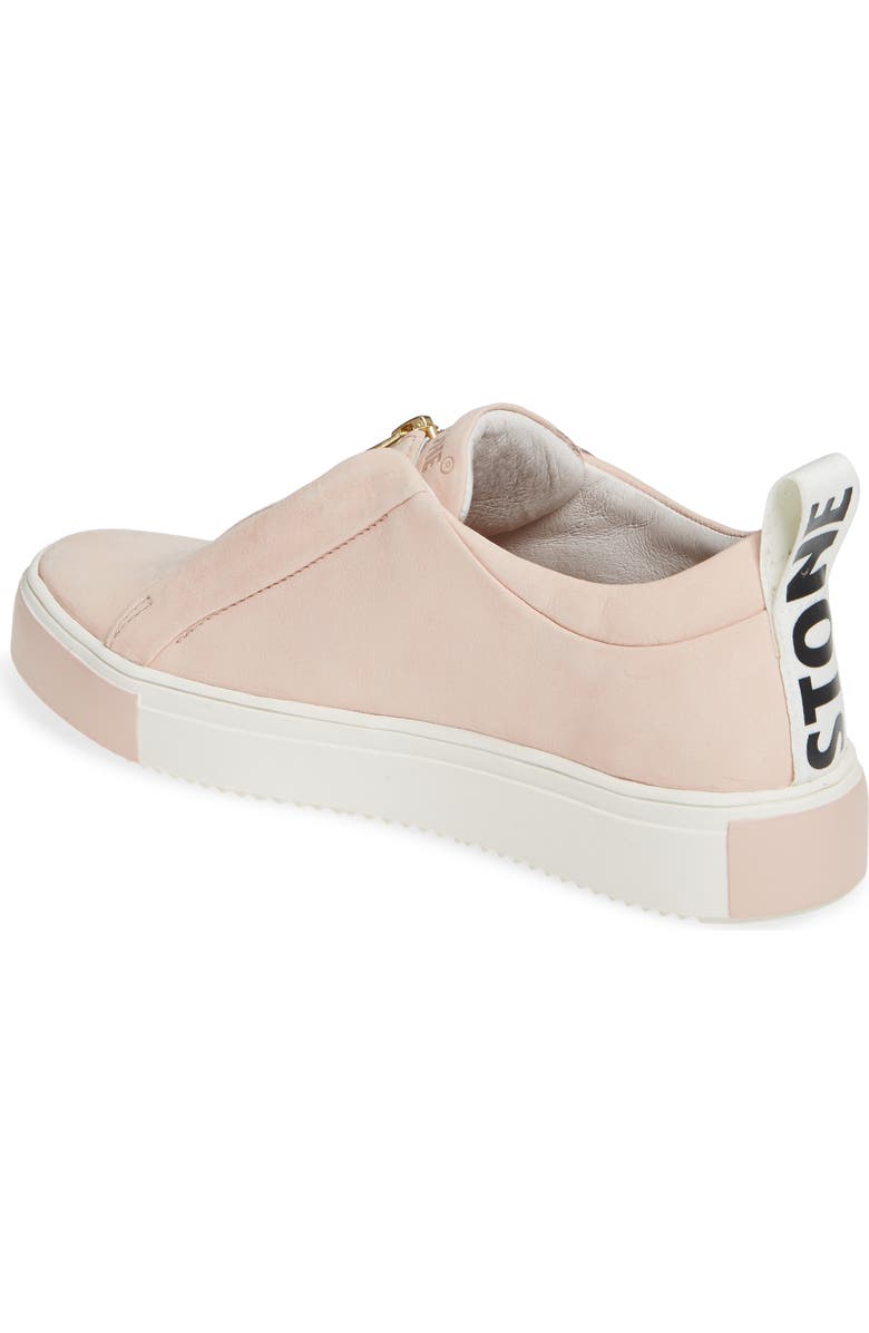 Blackstone RL62 Zip Front Sneaker, Alternate, color, Cameo Rose