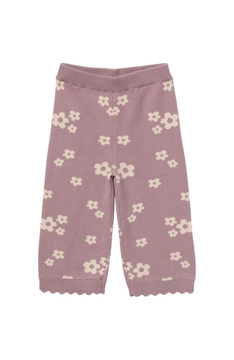 Modern Moments<sup>™</sup> by Gerber Scalloped Sweater & Pant Set, Alternate, color, Medium Lilac