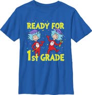 Dr. Seuss Boy's Dr. Seuss Ready For First Grade  Graphic T-Shirt