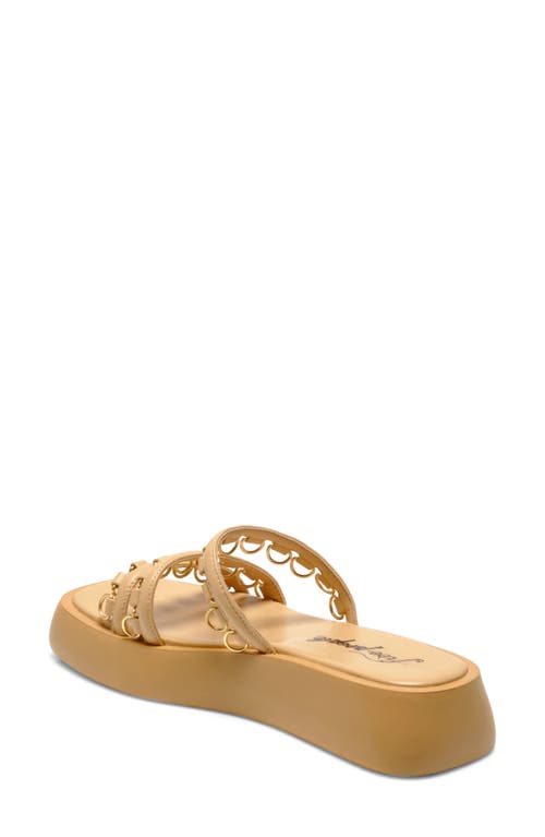 Free People Midas Touch Platform Sandal In Vachetta