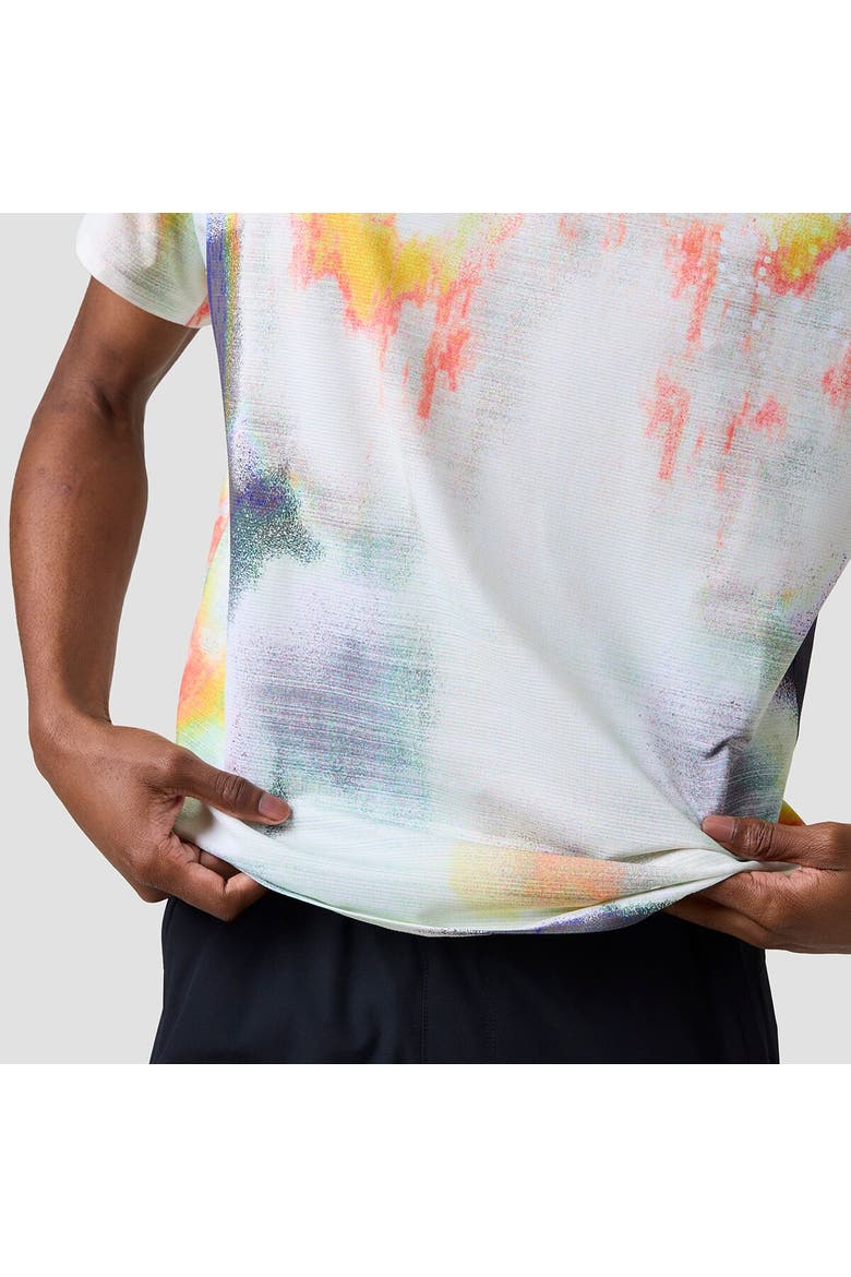 Wasatch Adventure Run T-Shirt - Men's, Alternate, color, Multi Glitch Print