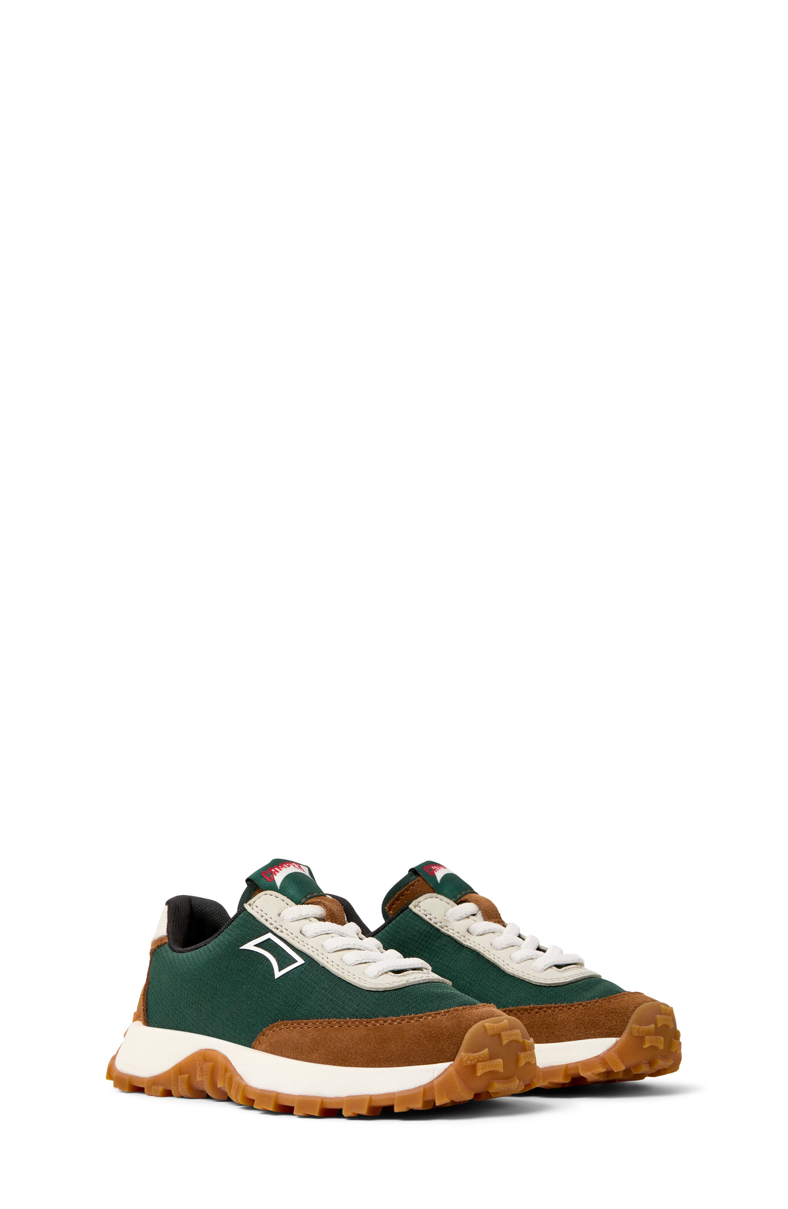 Camper Kids
 Drift Trail Sneaker, Main, color, Dark Green