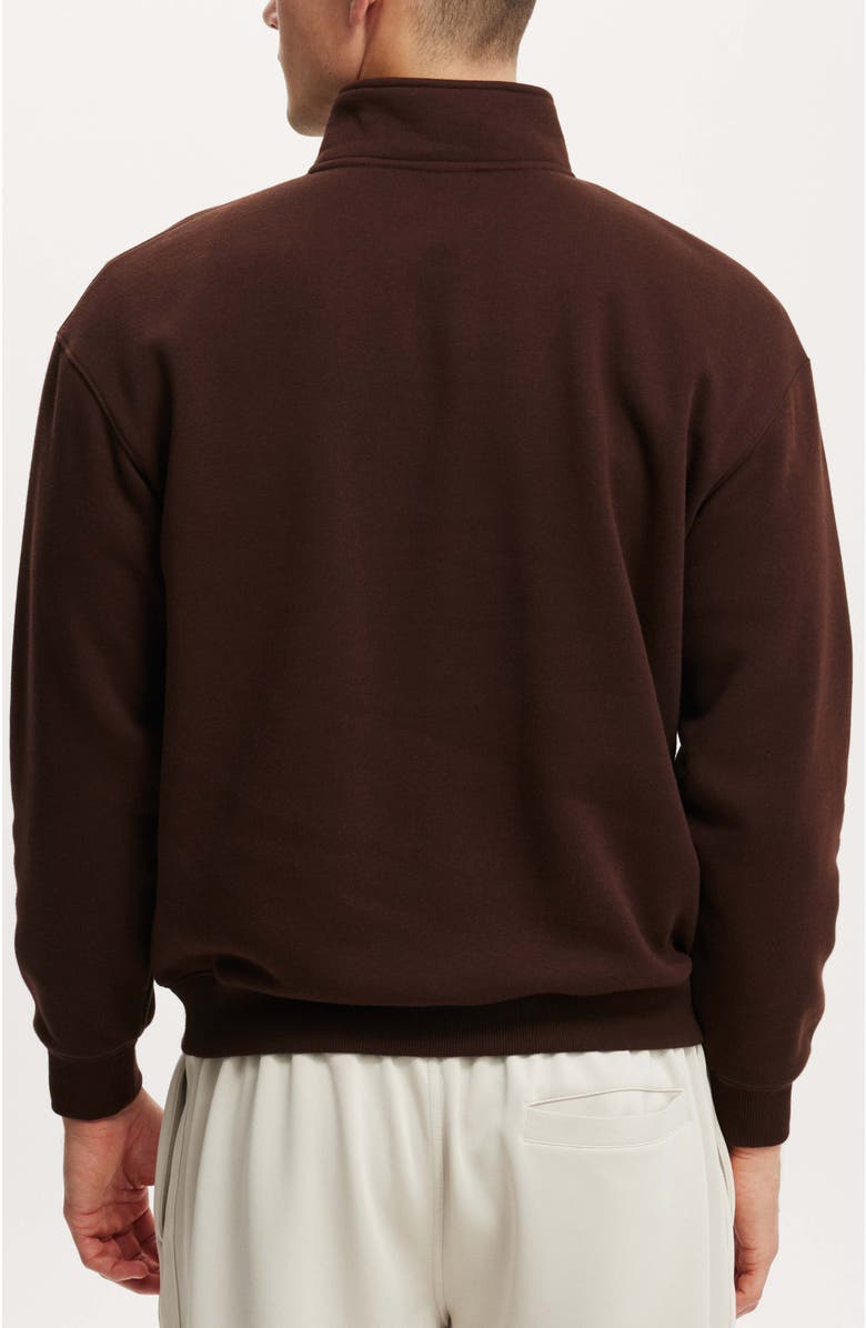 Cotton On Men's 1/4 Zip Fleece, Alternate, color,