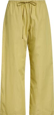 LESET Yoshi Stripe Cotton Blend Drawstring Pants