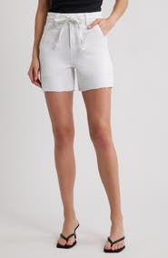 HIDDEN JEANS Five Hour Tie Waist Denim Shorts