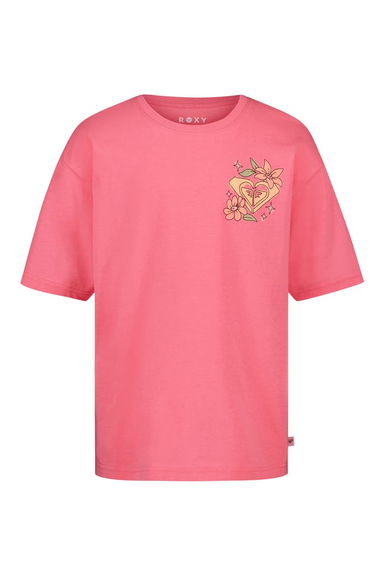 Kids' Good Things Oversize Graphic T-Shirt, Main, color, PINK CARNATION