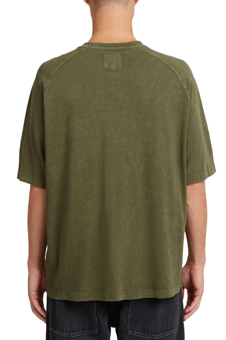 Washed Boxy T-Shirt, Alternate, color, COMBAT SMOKEY GD
