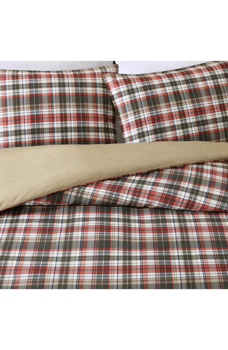 Eddie Bauer Astoria Plaid Reversible Duvet Cover Set, Alternate, color,