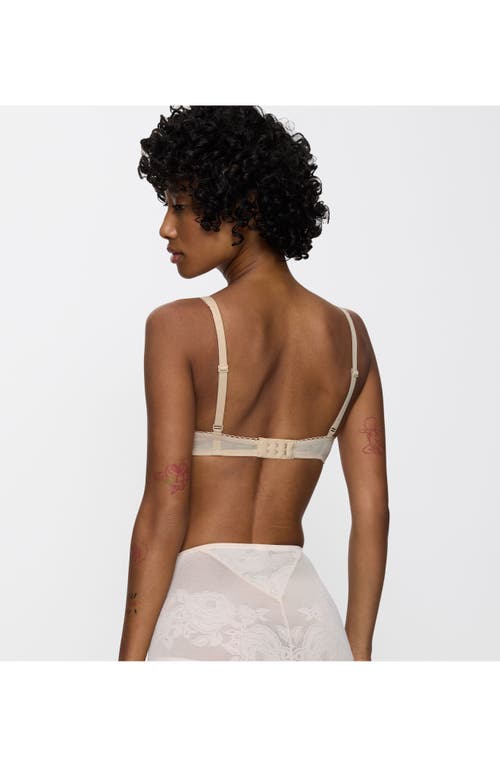 Triumph Wild Rose Sensation Shaping Bra In Neutral