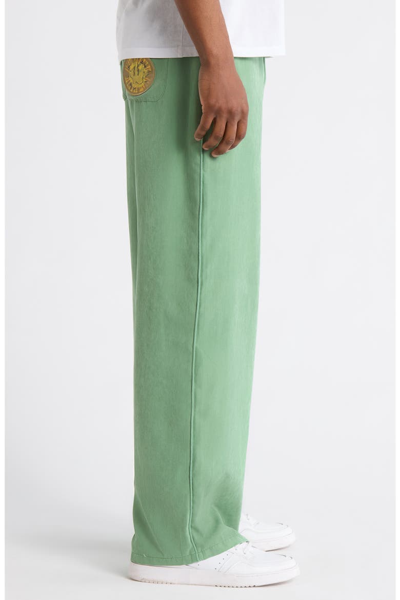 Brushed Wide Leg Pants, Alternate, color, MINT