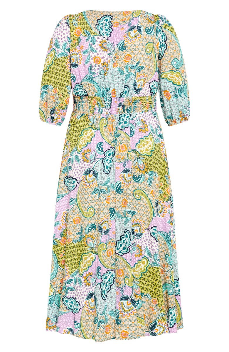 City Chic Daydream Floral Maxi Dress, Alternate, color,