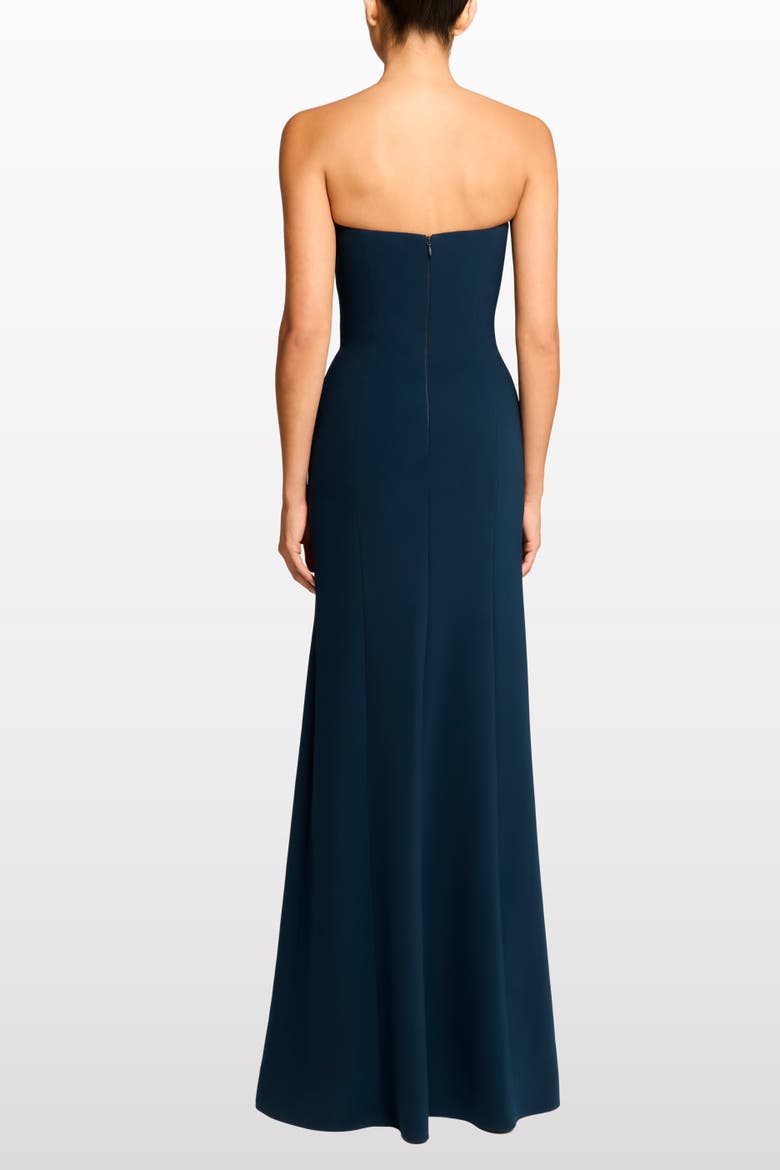Lust Strapless Maxi Dress, Alternate, color, Blackthorne Blue