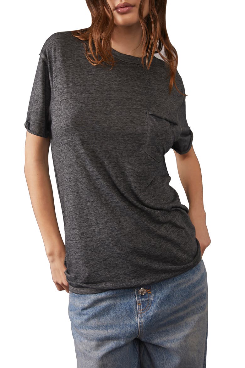 We the Free Vella T-Shirt, Main, color, BLACK