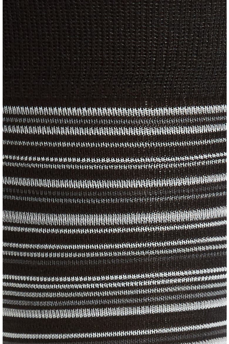 Multistripe Crew Socks, Alternate, color, BLACK/GREY