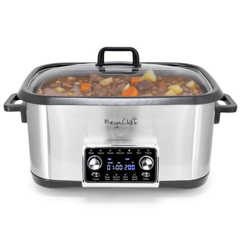 8 Quart 12-in-1 Deluxe Multi Cooker with Sous Vide and Multi-Functions