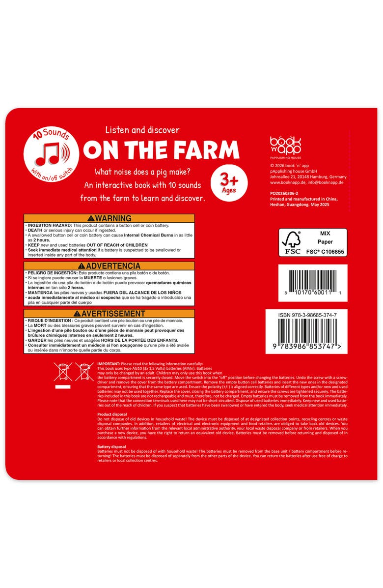 book 'n' app pApplishing house Listen & Discover Book, Alternate, color, Multicolored