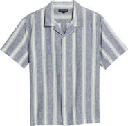 Treasure & Bond Linen & Cotton Camp Shirt
