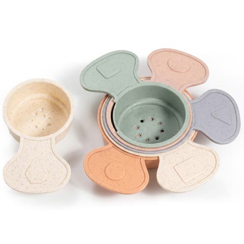 Stacking Cups Educational Bath Toy 6-Piece Set