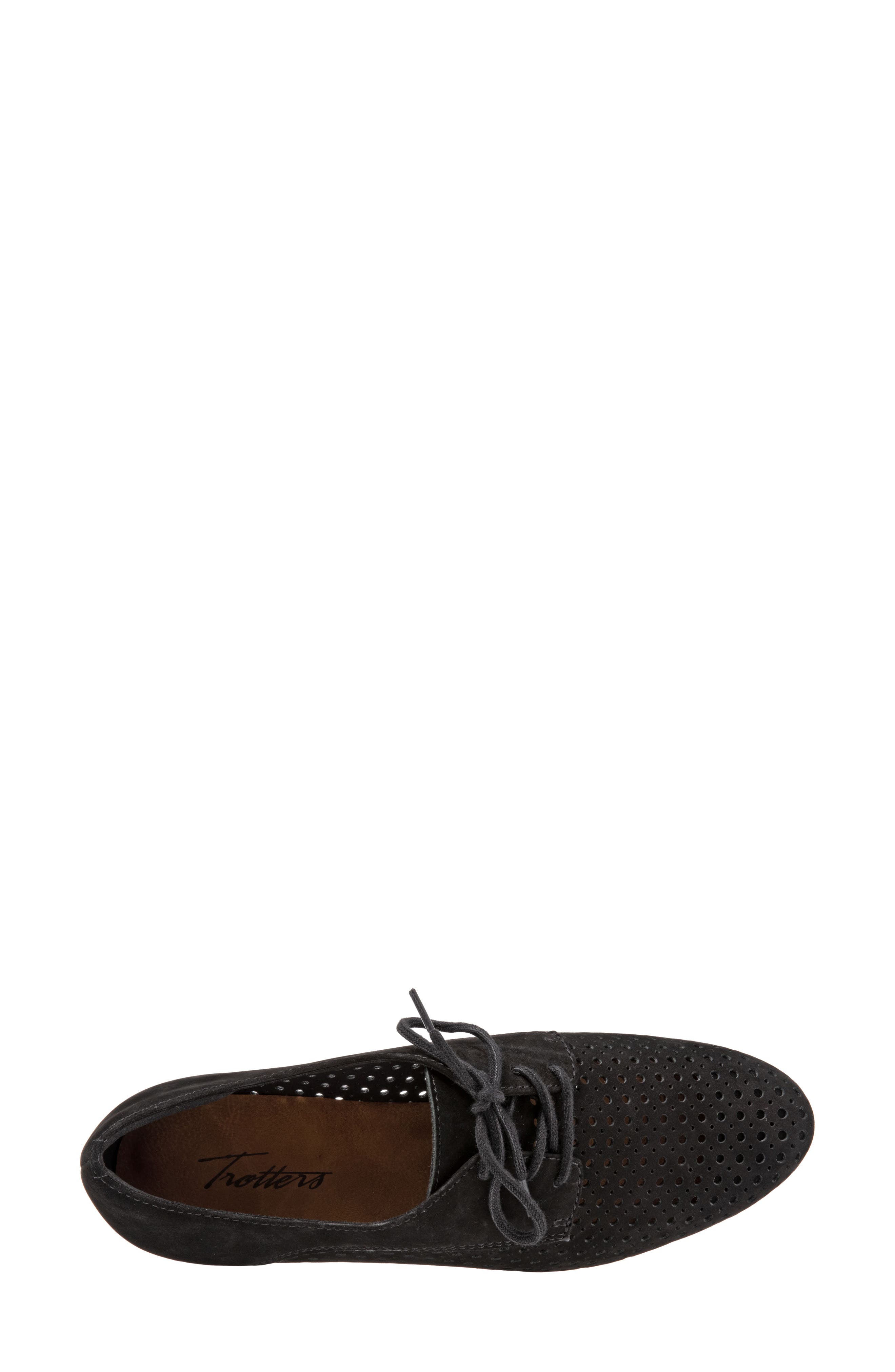 Trotters Lizzie Derby Flat, Alternate, color, 