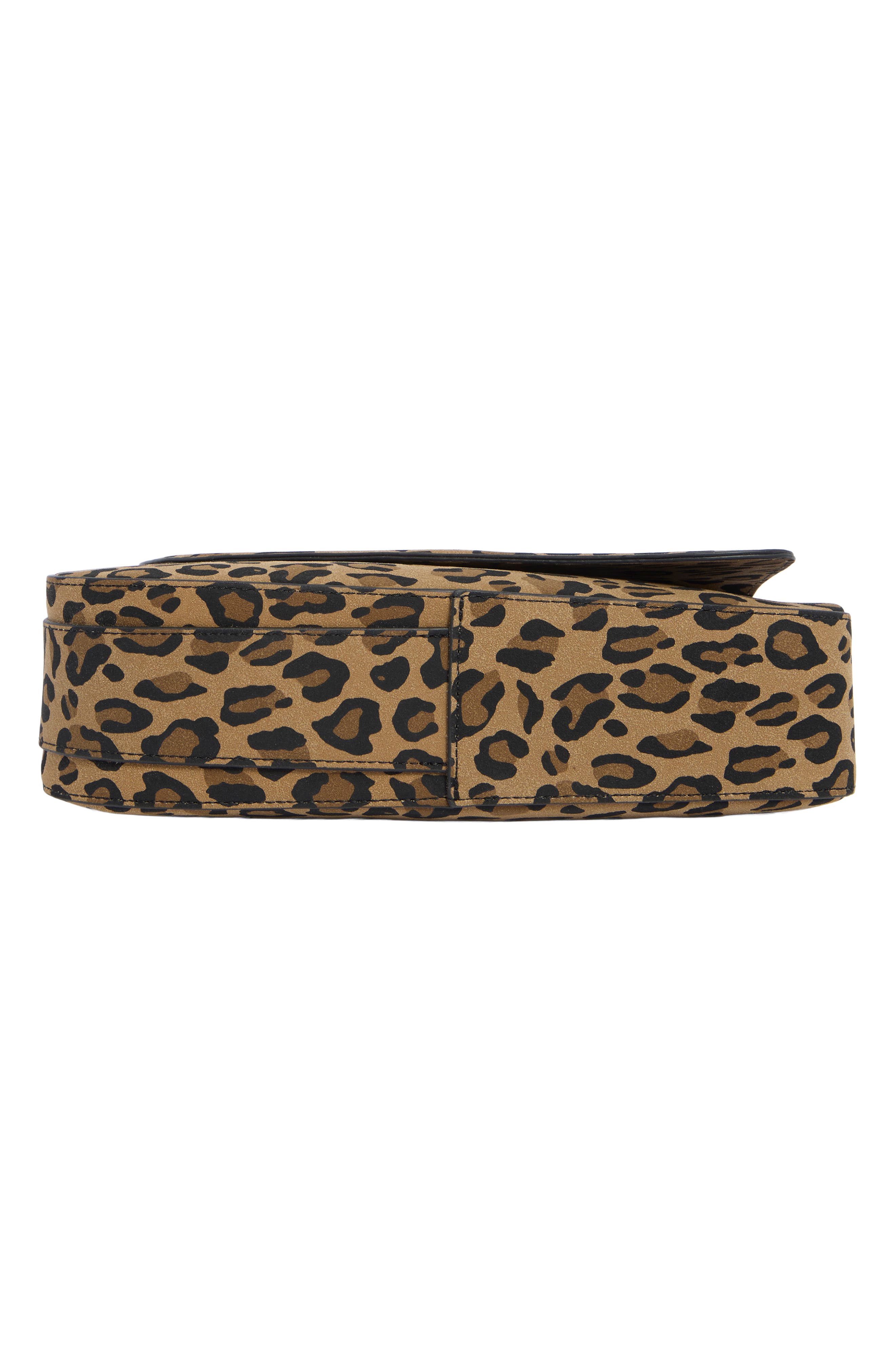 East/West Leopard Print Shoulder Bag, Alternate, color, LEOPARD