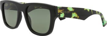 53mm Square Sunglasses