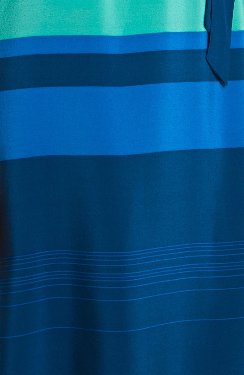 Presley Skye 'Gwen' Stripe Silk Dress, Alternate, color, 