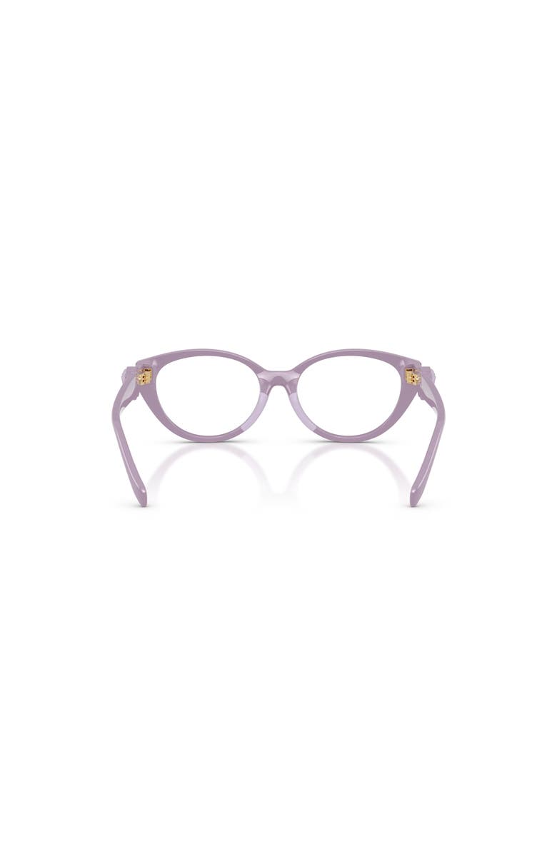 Versace 46mm Cat Eye optical glasses, Alternate, color, Violet