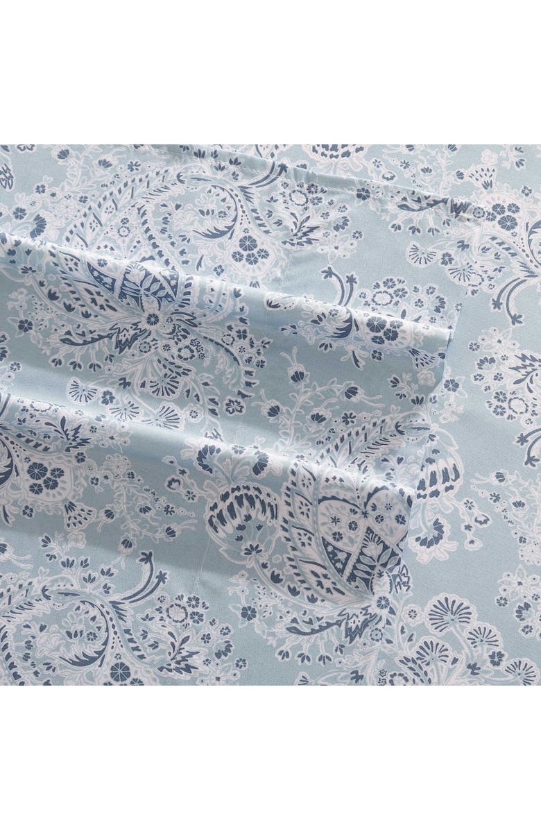 Wrangler Prairieland Paisley Throw Blanket, Alternate, color, Blue